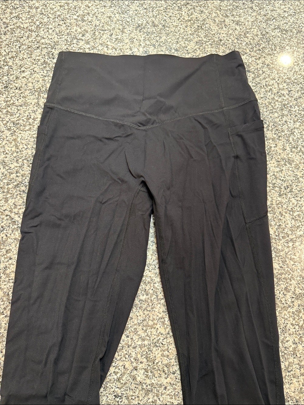High-Waist Black Halara Womenโs Active Leggings